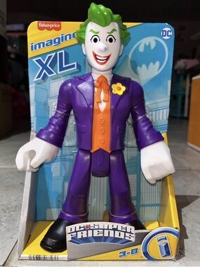 Fisher-Price Joker XL DC Super Friends 10 Inch Poseable Figure